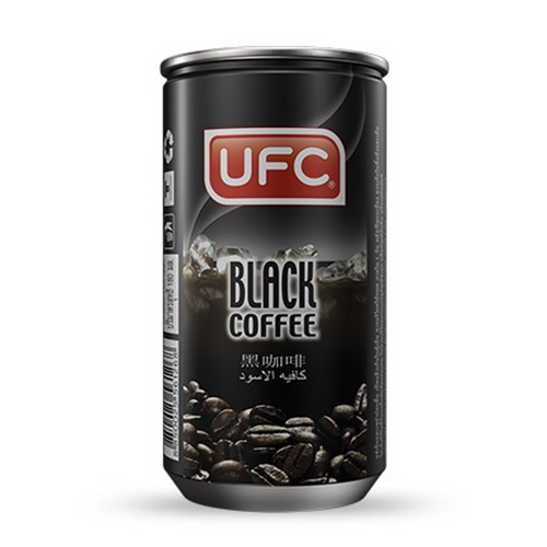 CANNED BLACK COFFEE 180ML.