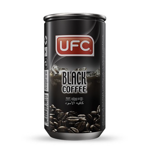 CANNED BLACK COFFEE 180ML.