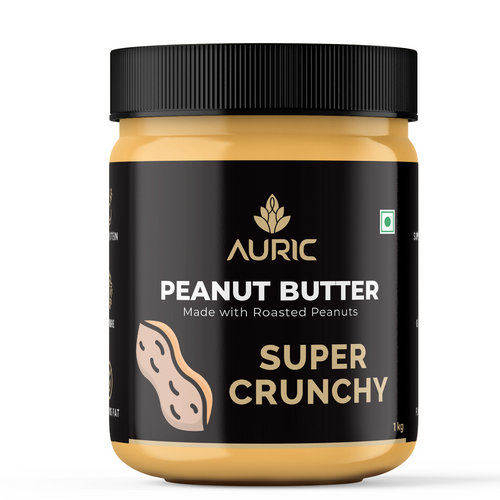 Auric Peanut Butter Crunchy 1 KG