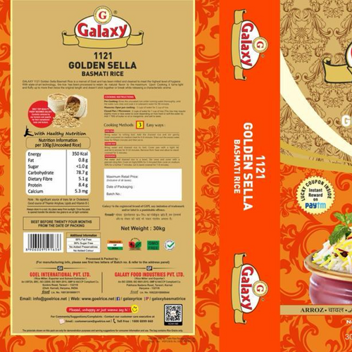 Galaxy 1121 Golden Sella Basmati Rice Gulfood 2025
