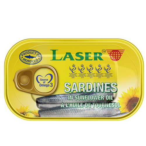 Laser Sardines in Sunflower Oil - Gulfood 2025