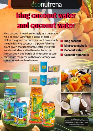 King Coconut water