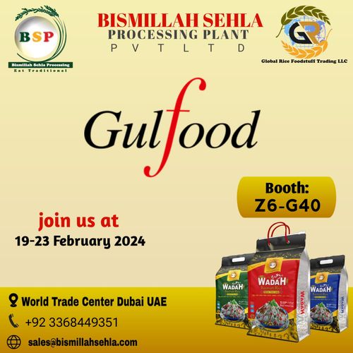 Please join us at Gulfood 2024 Stall # Z6-G40, Zaabeel Hall # 6