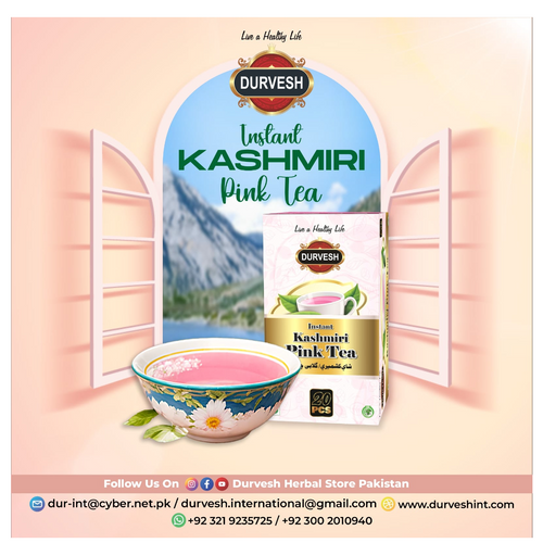 KASHMIRI PINK TEA INSTANT - Gulfood 2025