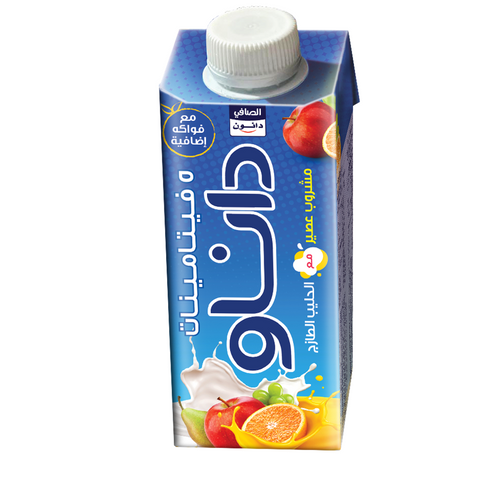 DANAO juice drink with fresh milk, 5 Vitamins