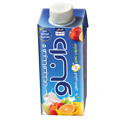 DANAO juice drink with fresh milk, 5 Vitamins