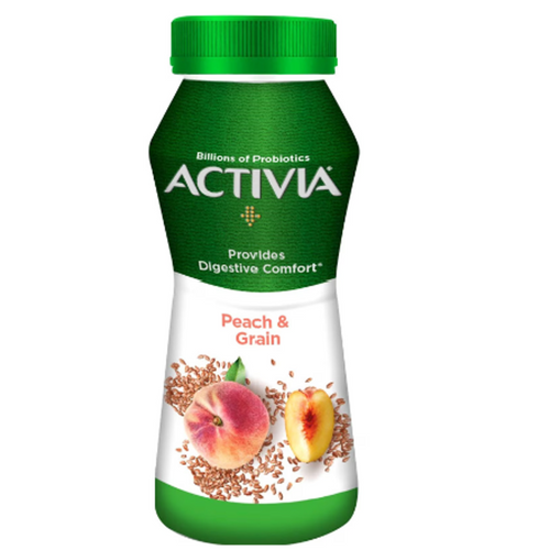 Activia Yogurt Go Peach And Grain Drink 180ml Gulfood 2025