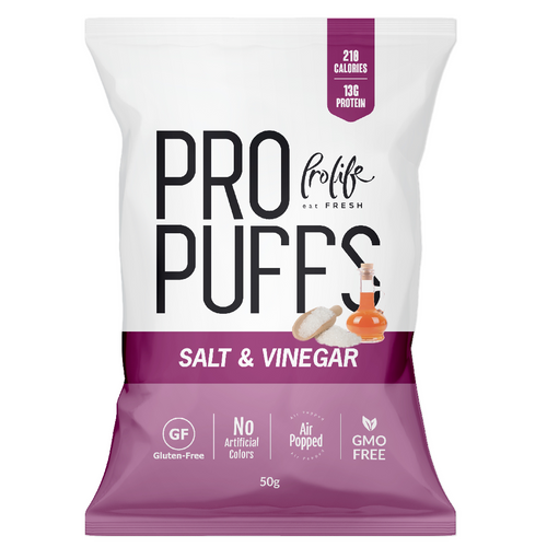Protein Salt and Vinegar Puffs Gulfood 2025