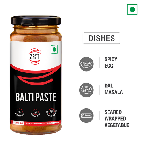 Zissto Balti Paste - 250gms (Serves 6-8)