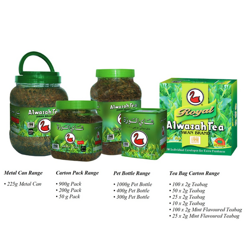Alwazah Black Tea Product Range