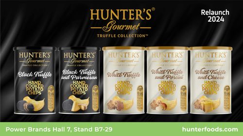 New Look but Same Irresistible Crunch and Flavour! Hunter’s Gourmet Unveils New Look of Truffle Collection™ at Gulfood 2024