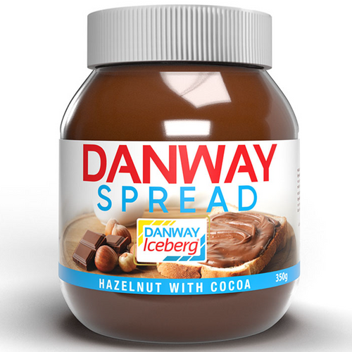 LibanJus - Danway Iceberg - Hazelnut Spread with Cocoa 750g
