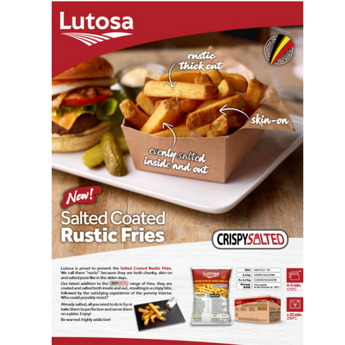 Lutosa Rustic Fries Gulfood 2024