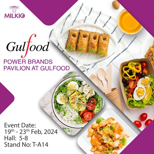 Milkio Foods to Showcase Premium Dairy Delights at Gulfood 2024