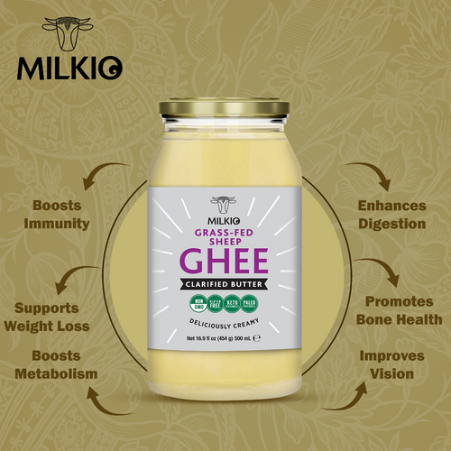 Milkio Grass Fed Sheep Ghee Gulfood 2024