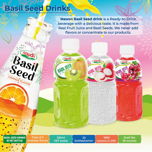 Basil Seed and Chia Seed