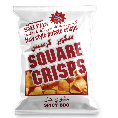 Square Crisps Spicy BBQ