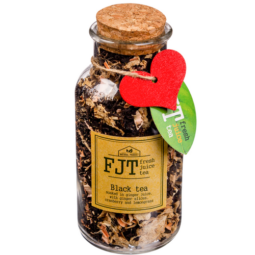 Black JuicyTea with ginger, cranberry and lemongrass 90g