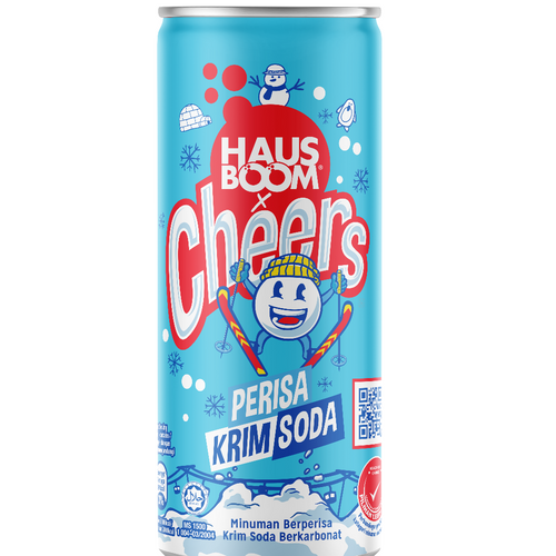 HAUSBOOM CHEERS CARBONATED SOFT DRINKS