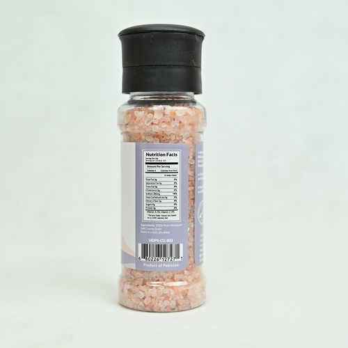 Himalayan Secrets-Pink Salt Ceramic Grinder Bottle- 225grams