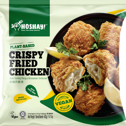 Plant-based Crispy Fried Chicken (Non-allium) 400g