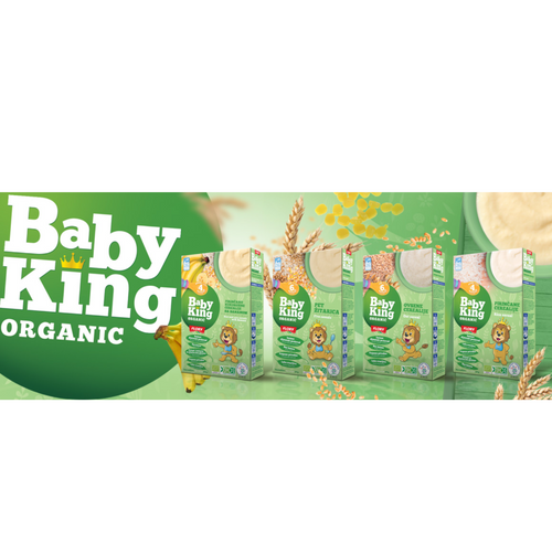 Organic Cereals based instant baby food
