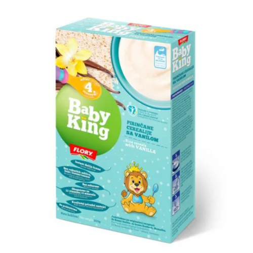 Baby wheat cereals with fruits