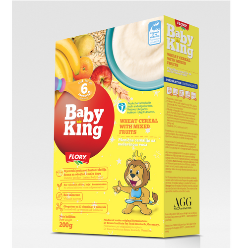 Baby wheat cereals with fruits Gulfood 2025