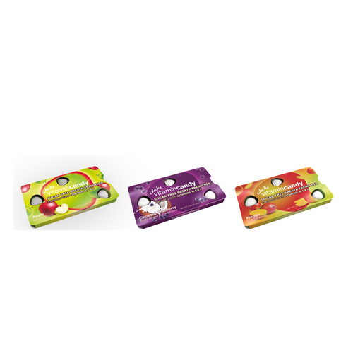 “JAKE vitamin candy” high compressed candies with multivitamins ...