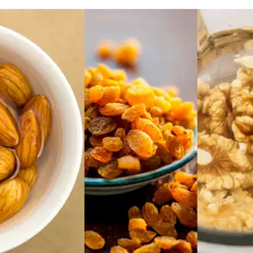 Raisins, Nut and Dried Fruit
