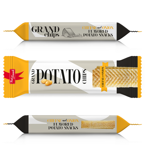 Grand Potato Chips cheese and onion 60g