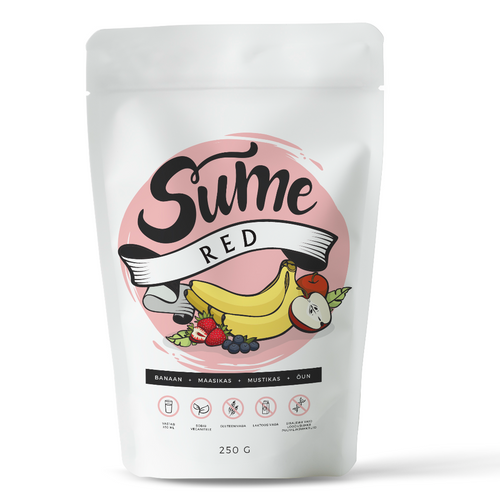 Sume Red smoothie mix, frozen