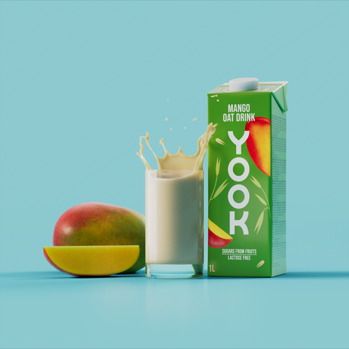 100x BETTER Oat drink mango YOOK product sheet