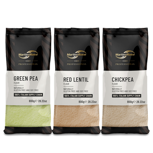 Pre-cooked pulses flours - MartinoRossi Professional