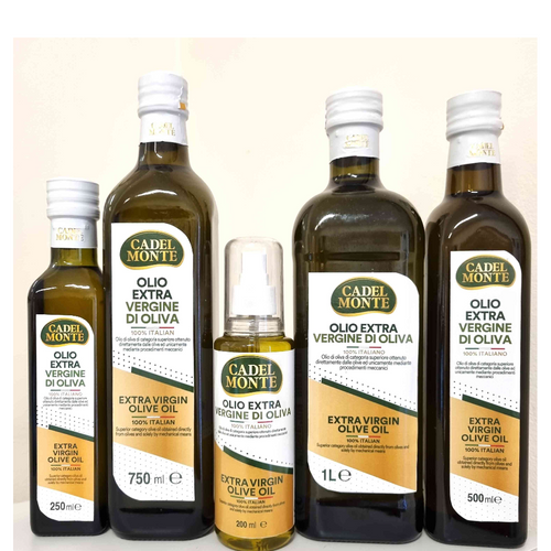 100% Italian Extra Virgin olive oil 