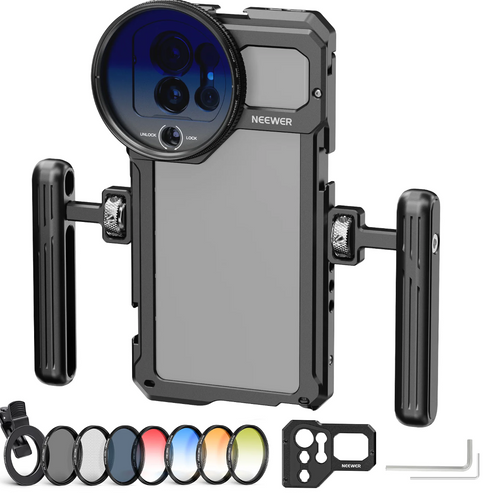 NEEWER PA021+PA033 Phone Cage Kit for Galaxy S23 Ultra