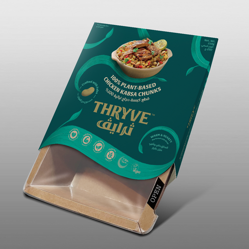 THRYVE 100% Plant-Based Chicken Kabsa Chunks