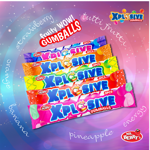 Fruit Flavoured GumBalls