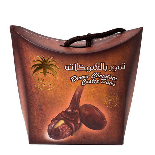 DATES WITH BROWN CHOCOLATE