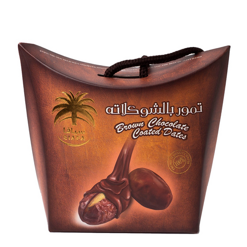 DATES WITH BROWN CHOCOLATE