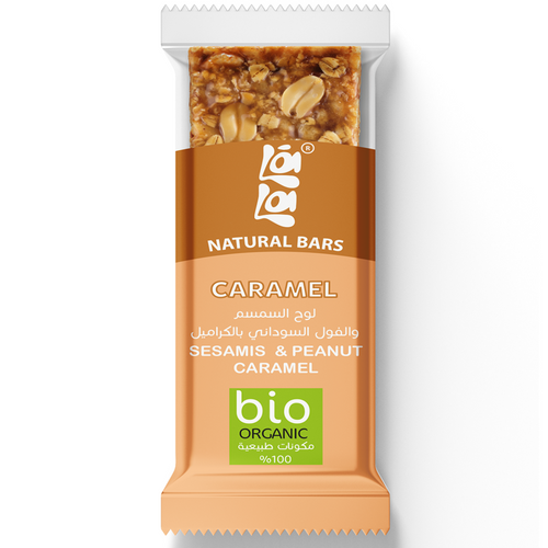 LaLa Sesame and peanut with caramel bar