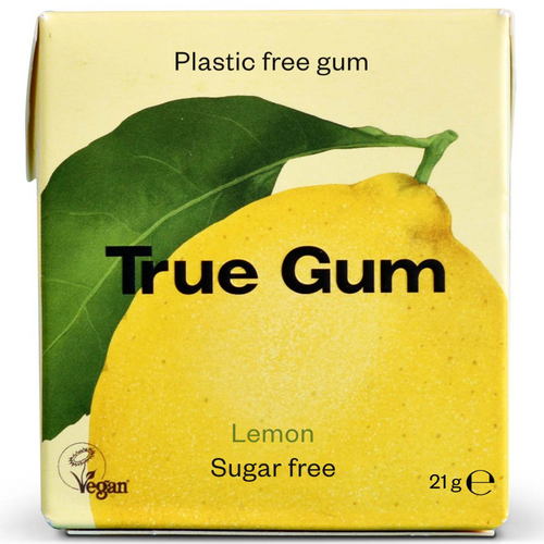 True Gum Sugar free chewing gum Lemon