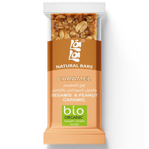 LaLa Sesame and peanut with caramel bar