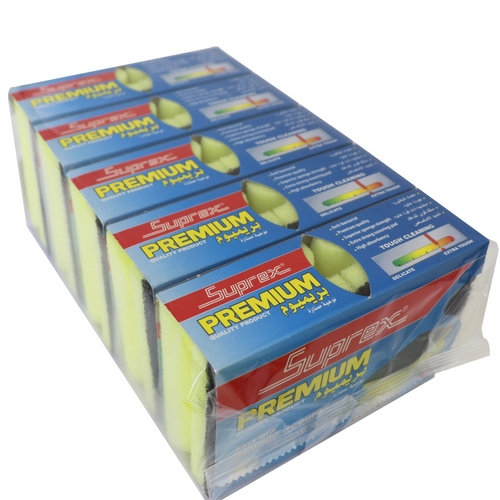 SPONGE SCOURER GROOVED