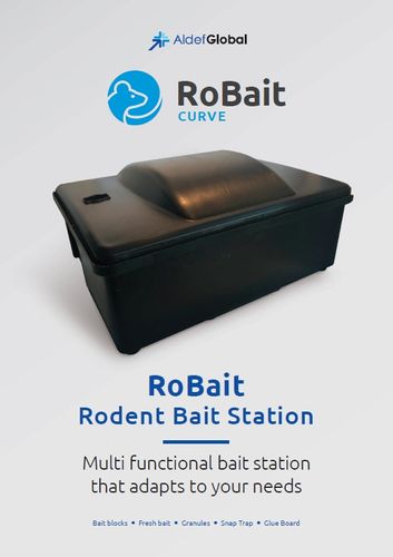 Robait Curve Rodent Bait Station