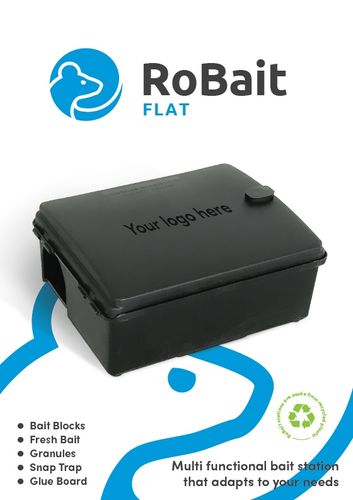 Robait Flat Rodent Bait Station