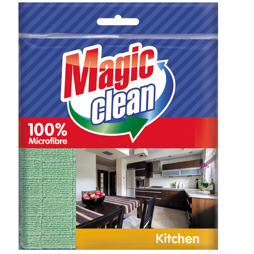 MAGIC CLEAN MICROFIBRE CLOTH -  FOR KITCHEN x 1 PC.