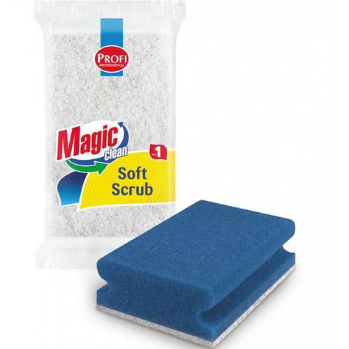 KITCHEN SPONGE WITH GRIP GIGAS 1 PCS. PROFI SOFT SCRUB