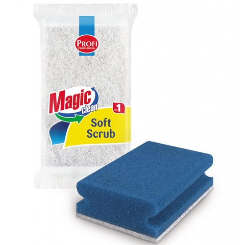 KITCHEN SPONGE WITH GRIP GIGAS 1 PCS. PROFI SOFT SCRUB