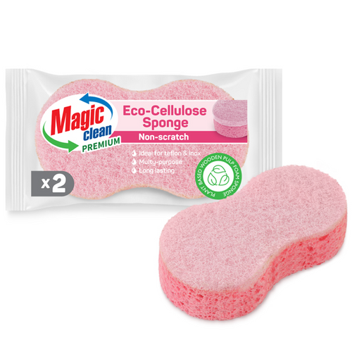 CELLULOSE SPONGE 2 PCS. NON-SCRATCH